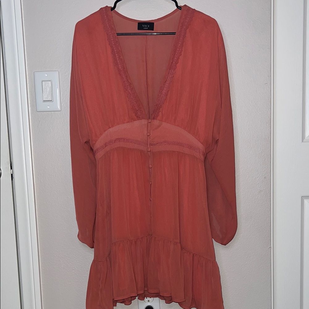 Vici Long Sleeve Dress